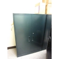 Green 2 Door Storage Cabinet 36 x 18 x 52